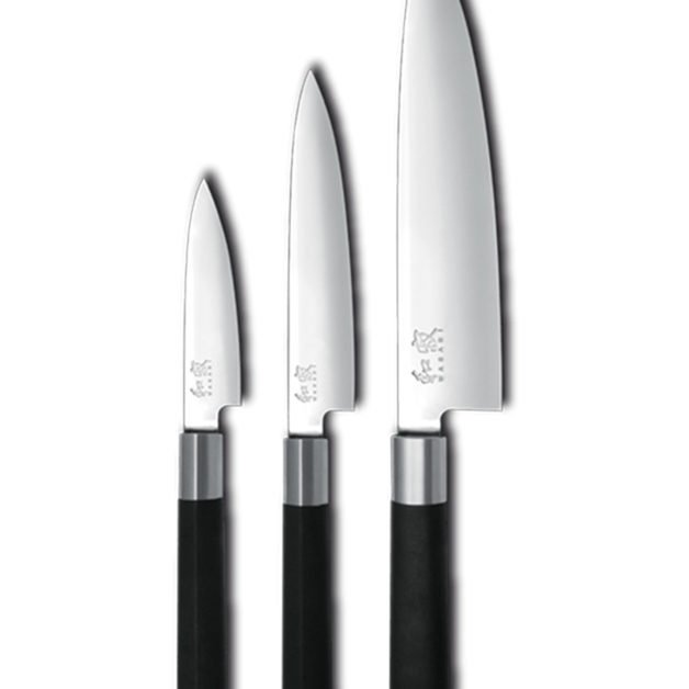 Kai Wasabi Black Σετ Μαχαιριών Γενικής Χρήσης 3 τμχ Kai Wasabi Black Σετ Μαχαιριών Γενικής Χρήσης 3 τμχ