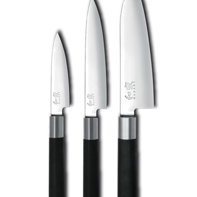 Kai Wasabi Black Σετ Μαχαιριών Γενικής Χρήσης 3 τμχ Kai Wasabi Black Σετ Μαχαιριών Γενικής Χρήσης 3 τμχ