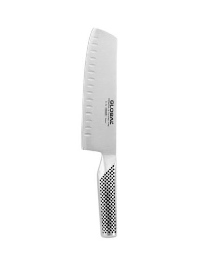 Global Vegetable Cleaver Fluted 18 cm