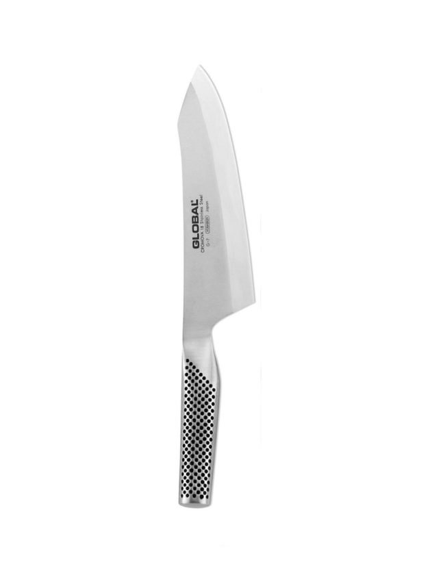 Global 'Oriental Deba' Knife for Vegetables and Fish 18 cm