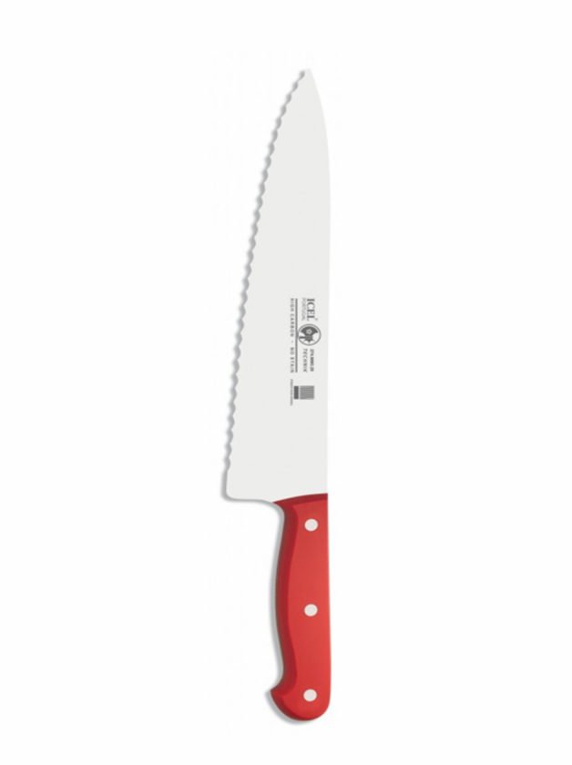 Icel Technik Chef Knife Serrated Edge 20 cm