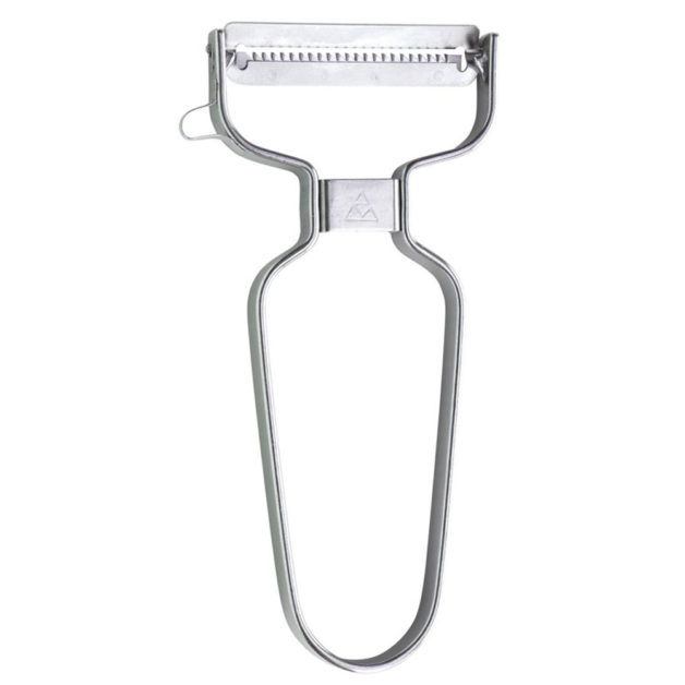 Triangle Stainless Steel Peeler Serrated 5 cm