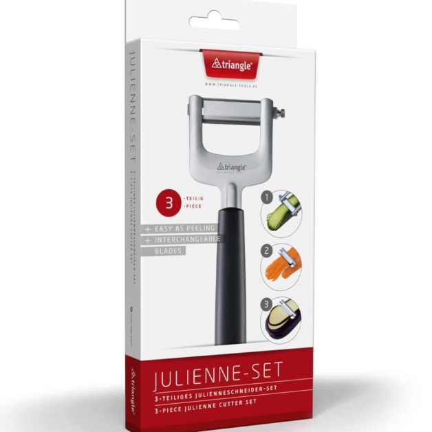 Triangle Julienne Peeler 3 Knives