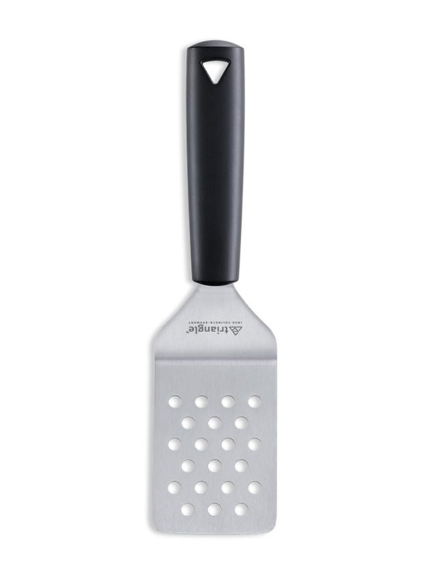 Triangle Spatula Cranked Perforated Various Sizes