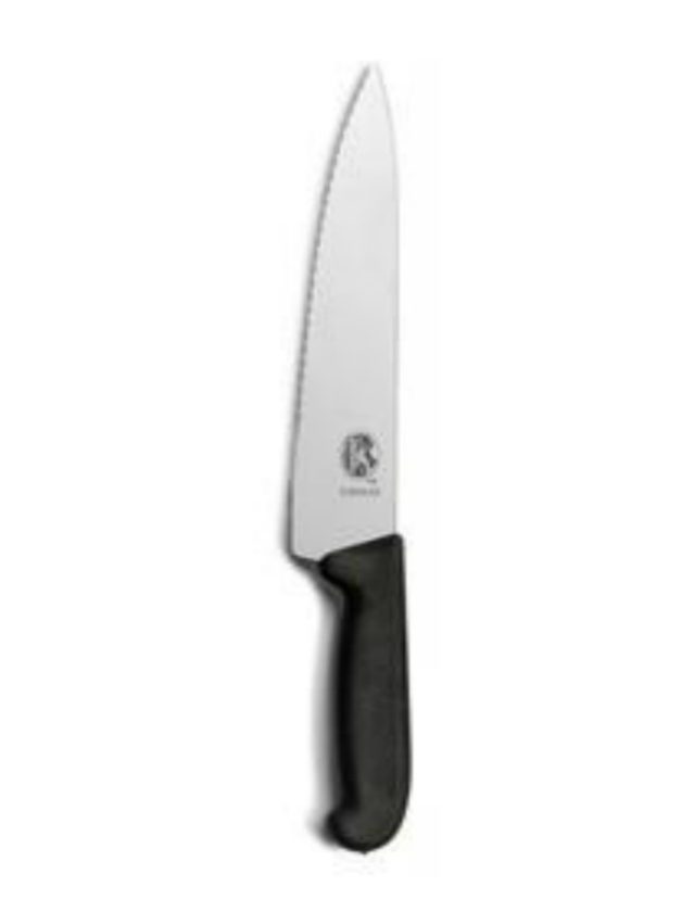 Victorinox Fibrox Partially Serregated Slicer Knife 25 cm