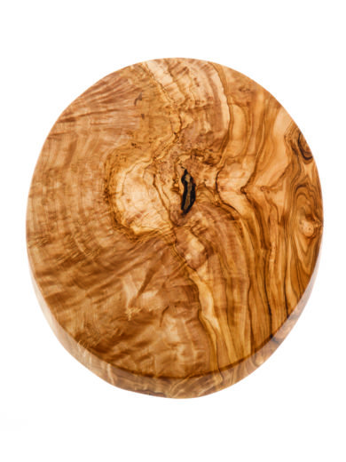 Cretan Knives Skalidakis Olive Wood Round Cutting Board 17,5 & 19,5cm