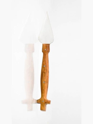 Spear(liturgy) with olive wood tree handle