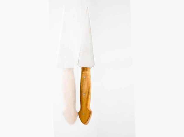 Spear(liturgy) with rose tree wood handle