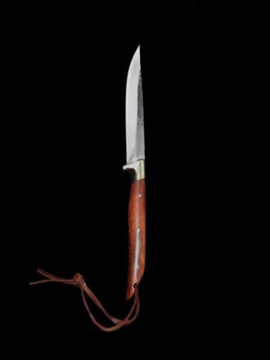 Brute De Forge hunting knife with rose tree wood 5mm