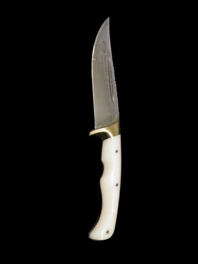 Traditional Cretan hunting knife with Plexi Glass handle