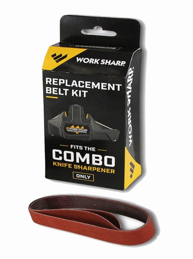 Works Sharp Combo Replacement Belt Kit P120 (3 pieces)
