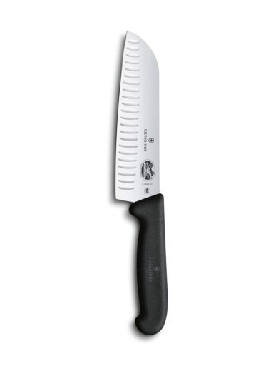 Victorinox Fibrox Μαχαίρι Santoku Με Εσοχές 17 εκ