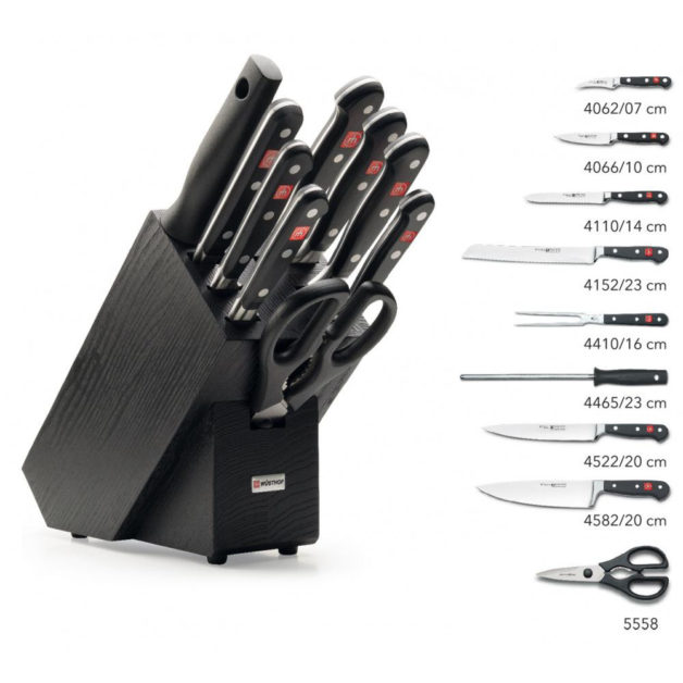 Wusthof Classic Knife Block 9 Pieces Set