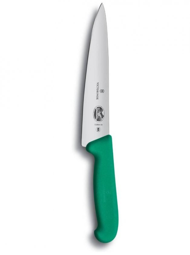 Victorinox Fibrox Carving Knife Green Handle Various Sizes