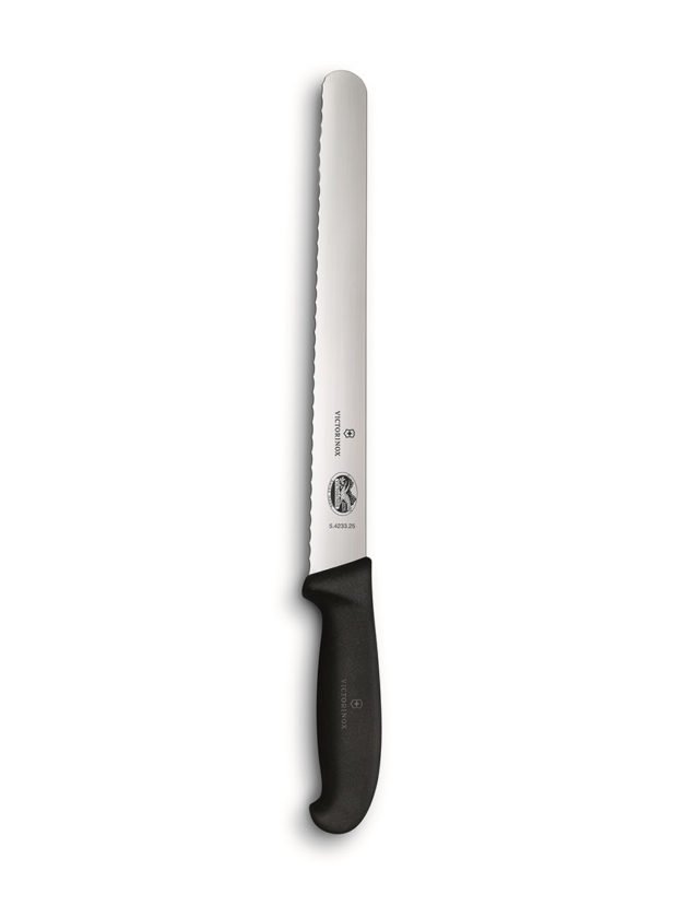 Victorinox Fibrox Slicing Knife Serrated Blade Various Sizes