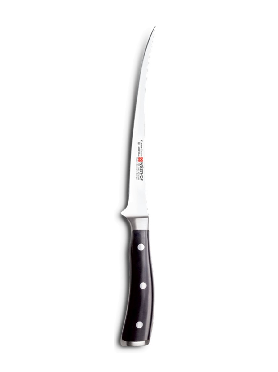 Wusthof Classic Ikon Flexible Fish Fillet Knife - 7 – Cutlery and More