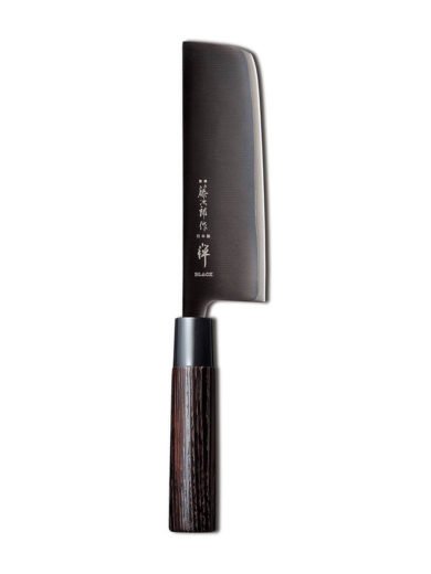 Tojiro Zen Black Μαχαίρι Λαχανικών Nakiri Με Λαβή Καστανιάς 16,5 εκ