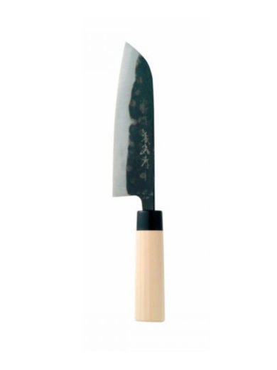 Kaneyoshi Saku Carbon Steel Μαχαίρι Λαχανικών Santoku 16,5 εκ