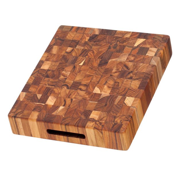 TeakHaus Buther Block Thick Square Cutting Board 30x30x5 cm