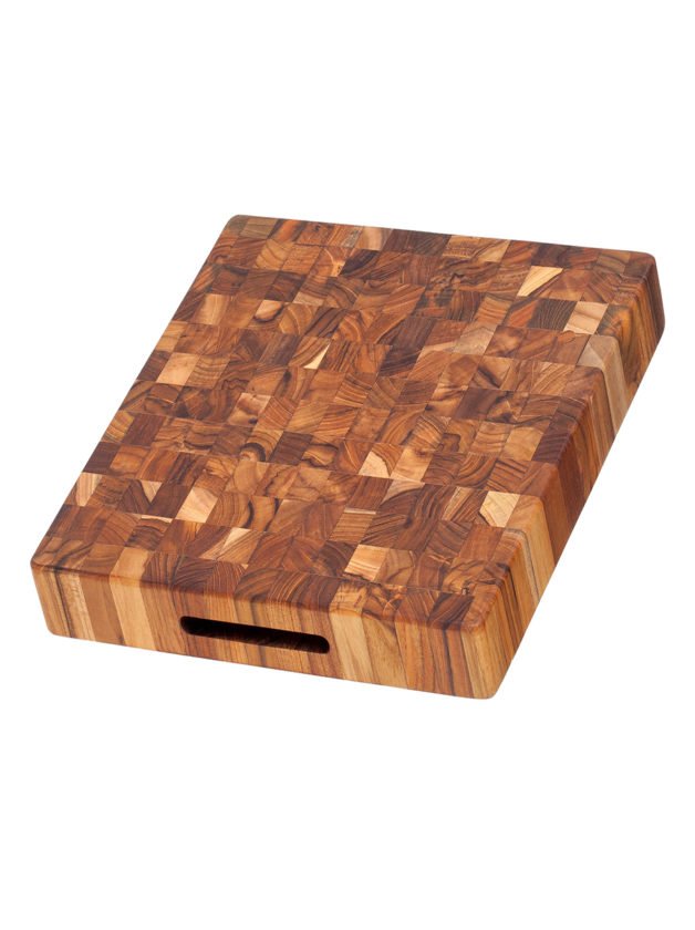 TeakHaus Buther Block Thick Square Cutting Board 30x30x5 cm