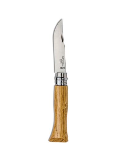 Opinel Traditional Classic Wood Σουγιάς Με Λαβή Από Δρυ Σε Δύο Μεγέθη