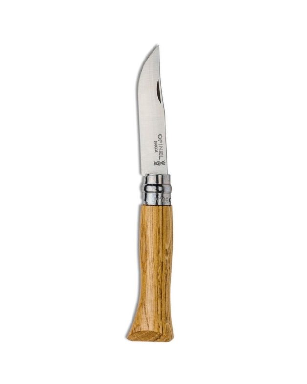 Opinel Traditional Classic Wood Pocket Knife With Oak Handle Various Sizes