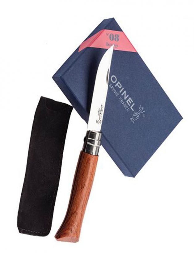 Opinel Traditional Deluxe Padouk Pocket Knife N°06