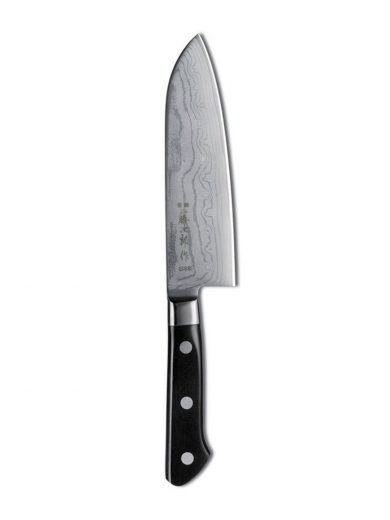 Tojiro 37Layered DP Damascus Santoku Knife 17 cm