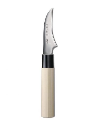 Tojiro Zen Peeling Knife With Magnolia Wood Handle 7 cm