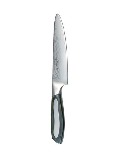 Tojiro Flash DP Damascus Utility Knife 15 cm