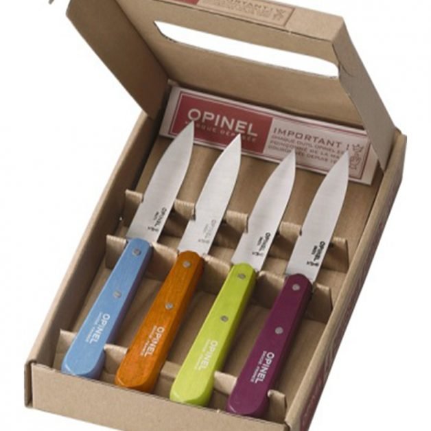 Opinel  Traditional Set Of 4 Kitchen Knives N°112