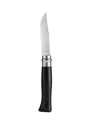 Opinel Traditional Pocket Knife With Ebony Handle N°08