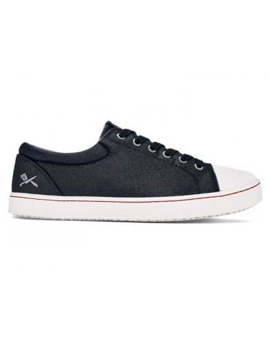 Shoes For Crews Grind Παπούτσι Ανδρικό Μαύρο Άσπρο