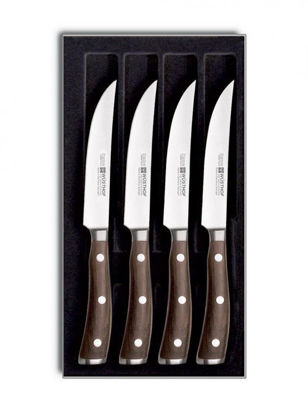 Wusthof Ikon Steak Knives Set 4 Pieces 12 cm