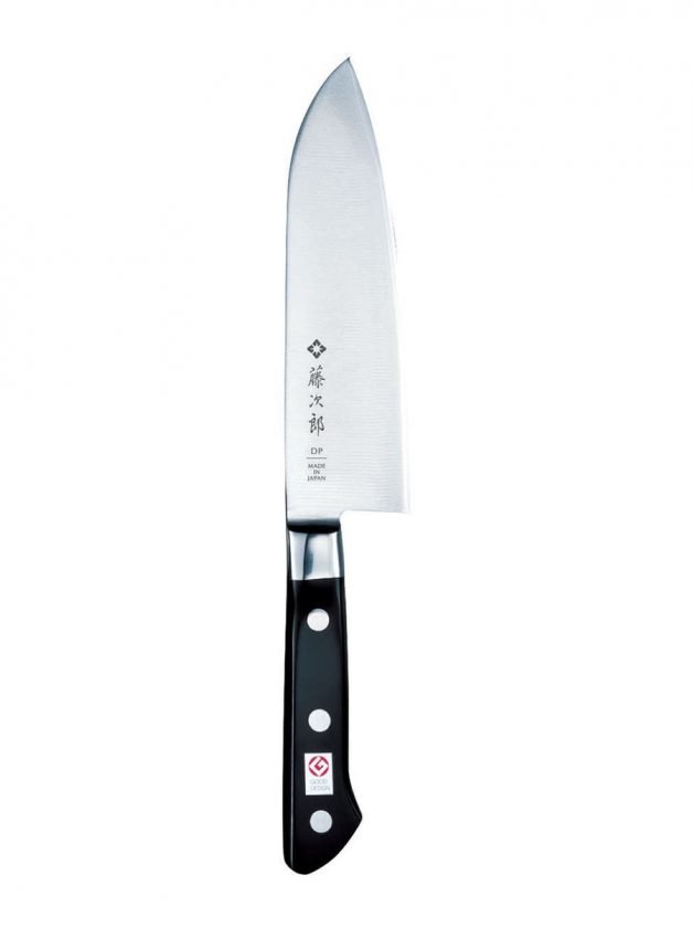 Tojiro VG10 Clad Steel Santoku Knife 18 cm