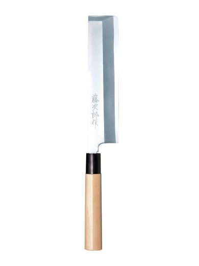 Tojiro Shirogami Steel Usuba Knife With Magnolia Wood Handle 19,5 cm