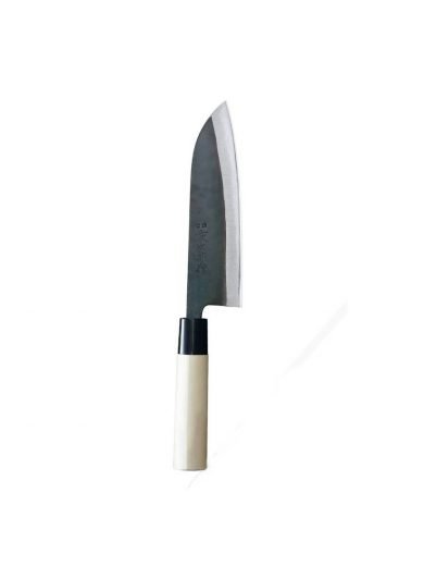 Tojiro Double Edged Shirogami Steel Santoku 16,5 cm