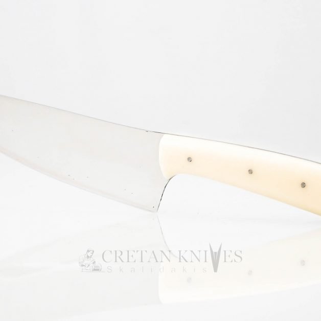 Χειροποίητο Μαχαίρι Chef Ανοξείδωτη Λεπίδα και Λαβή απο Plexi Glass. Cretan Knives Skalidakis Σε Διάφορα Μεγέθη