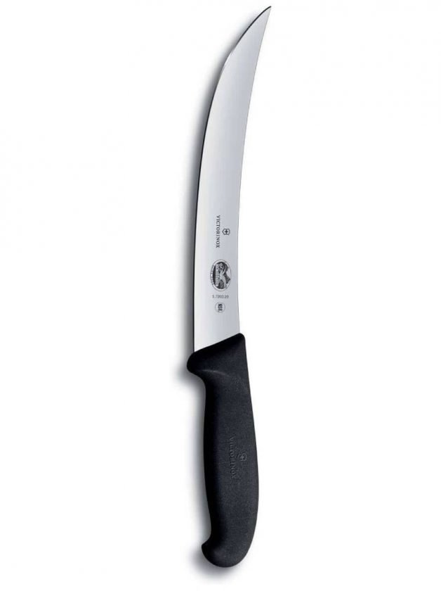 Victorinox Fibrox Butcher Knife Curved Blade 20 cm