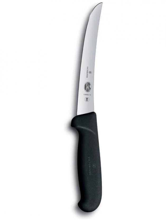 Victorinox Fibrox Boning Knife Curved Wide Blade 15 cm