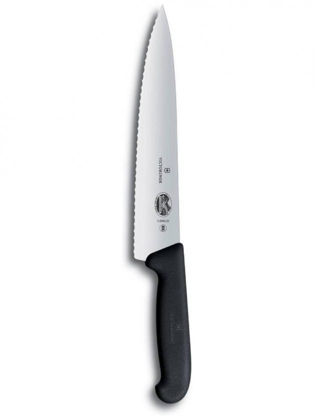Victorinox Fibrox Carving Knife Wavy Edge Various Sizes