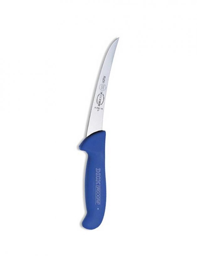 F Dick ErgoGrip Boning Knife Curved Blade Semi-flexible Various Sizes