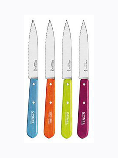 Opinel Les Essentiels Serrated Knife N°113 Various Colors