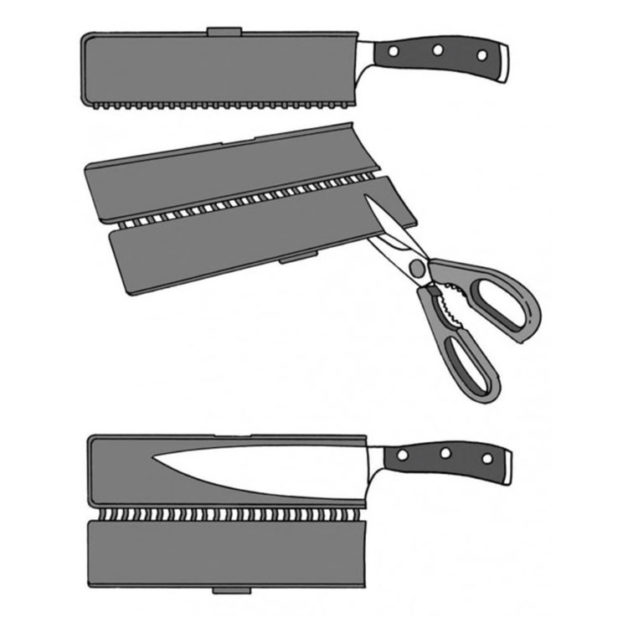Wusthof Leather Blade Guard For Blades Up To 20 cm