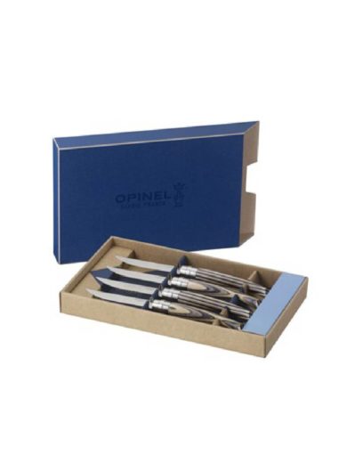 Opinel Traditional Σετ Χειροποίητα Μαχαίρια Από Σημύδα 4 τμχ 10 εκ