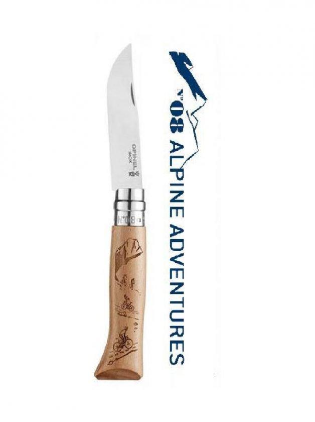 Opinel Traditional Alpine Adventures Σουγιάς Ποδήλατο N° 08