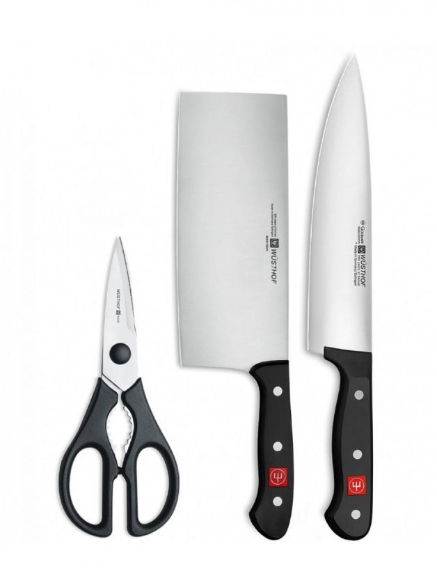 Wusthof Gourmet 2 Pieces Knife Set With Scissors