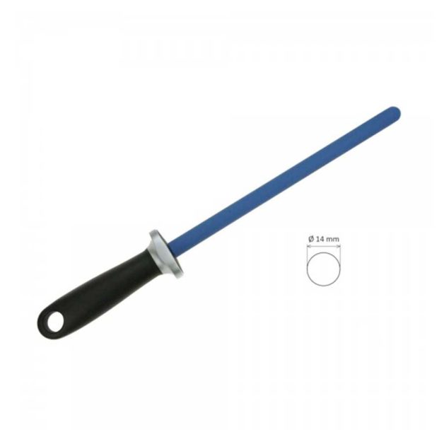 Ioxio Sharpening Steel Ceramic Round 24cm Hard Cut