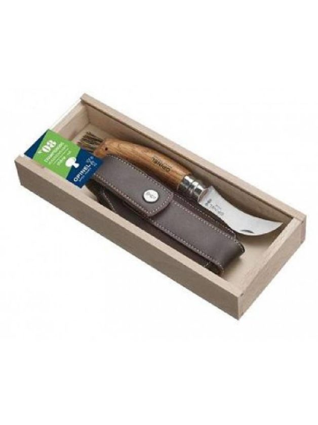 Opinel Traditional Σουγιάς Σε Κασετίνα Από Δρυ Με Τζάμι Για Μανιτάρια Opinel Traditional Σουγιάς Σε Κασετίνα Από Δρυ Με Τζάμι Για Μανιτάρια