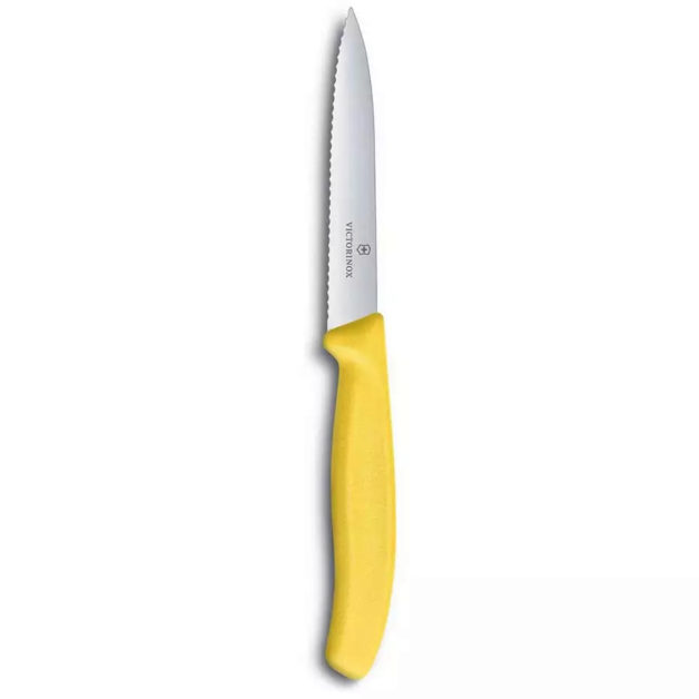 Victorinox Swiss Classic Μαχαίρι Κουζίνας Μυτερό Οδοντωτό Σε Διάφορα Χρώματα Και Μεγέθη